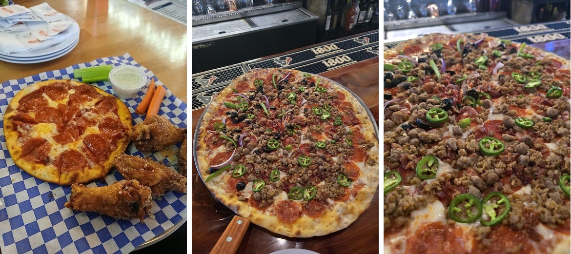 Bullpen Pizza Menu